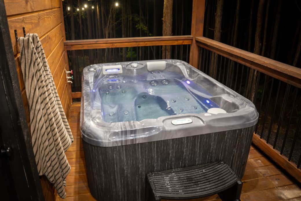 Jetted Hot Tub