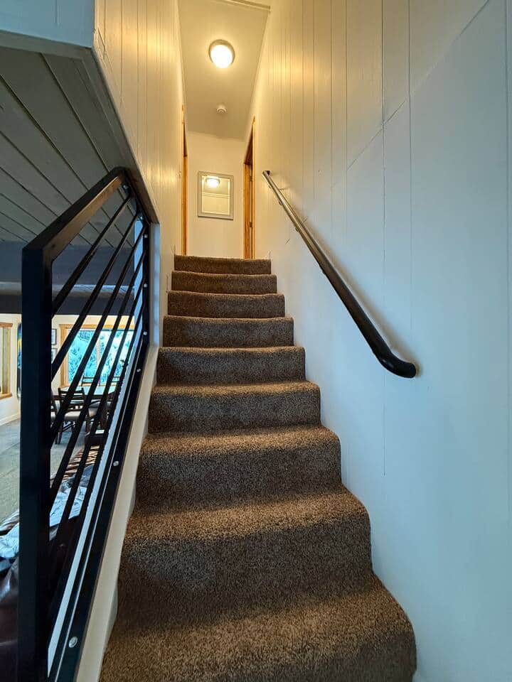 Stairs to bedrooms