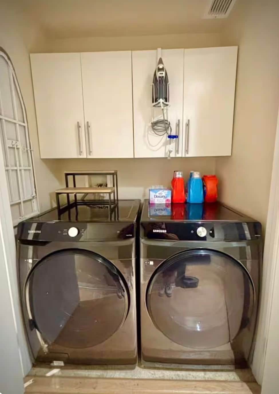 Laundry area; Dryer & Washer