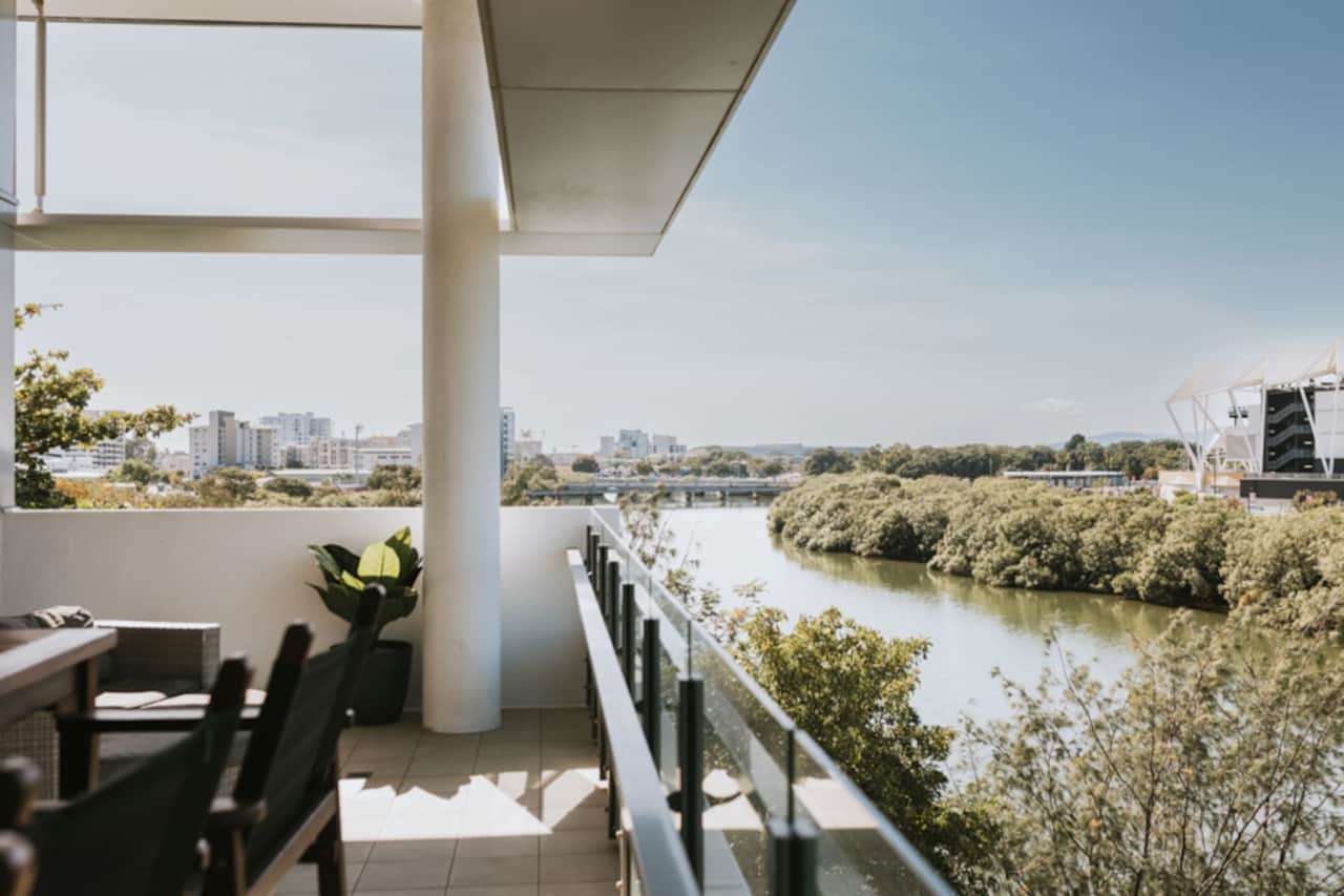Riverfront Balcony