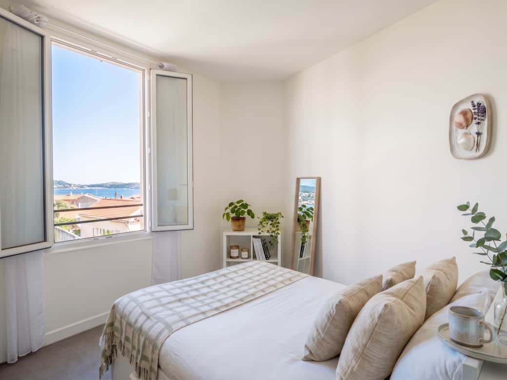 Chambre et vue mer