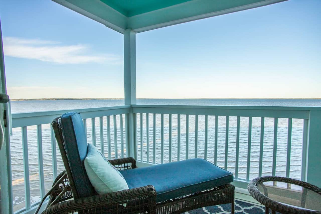 Balcony, Bay Paradise, Innerarity Townhomes, Perdido Key FL