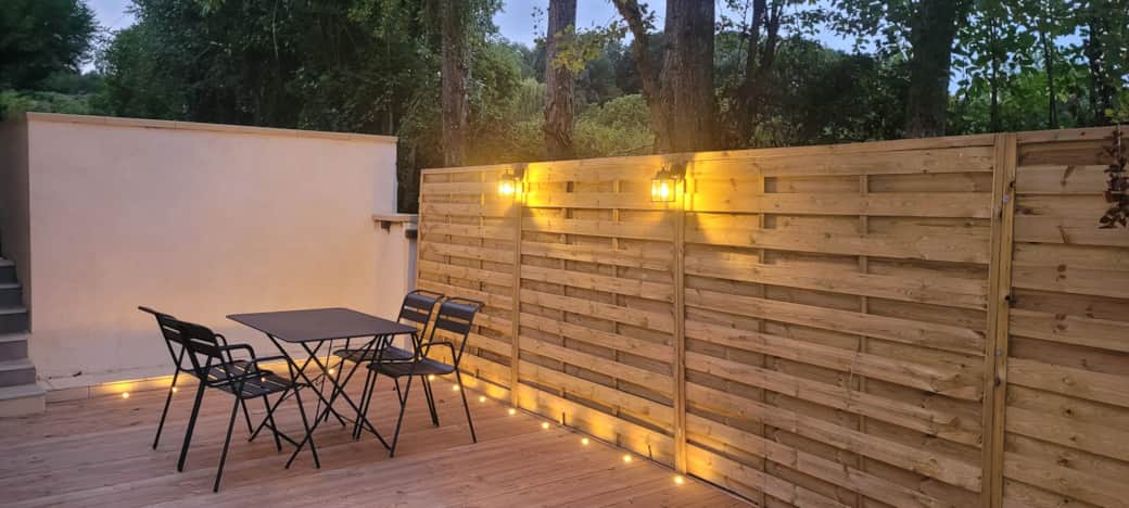 La terrasse privative