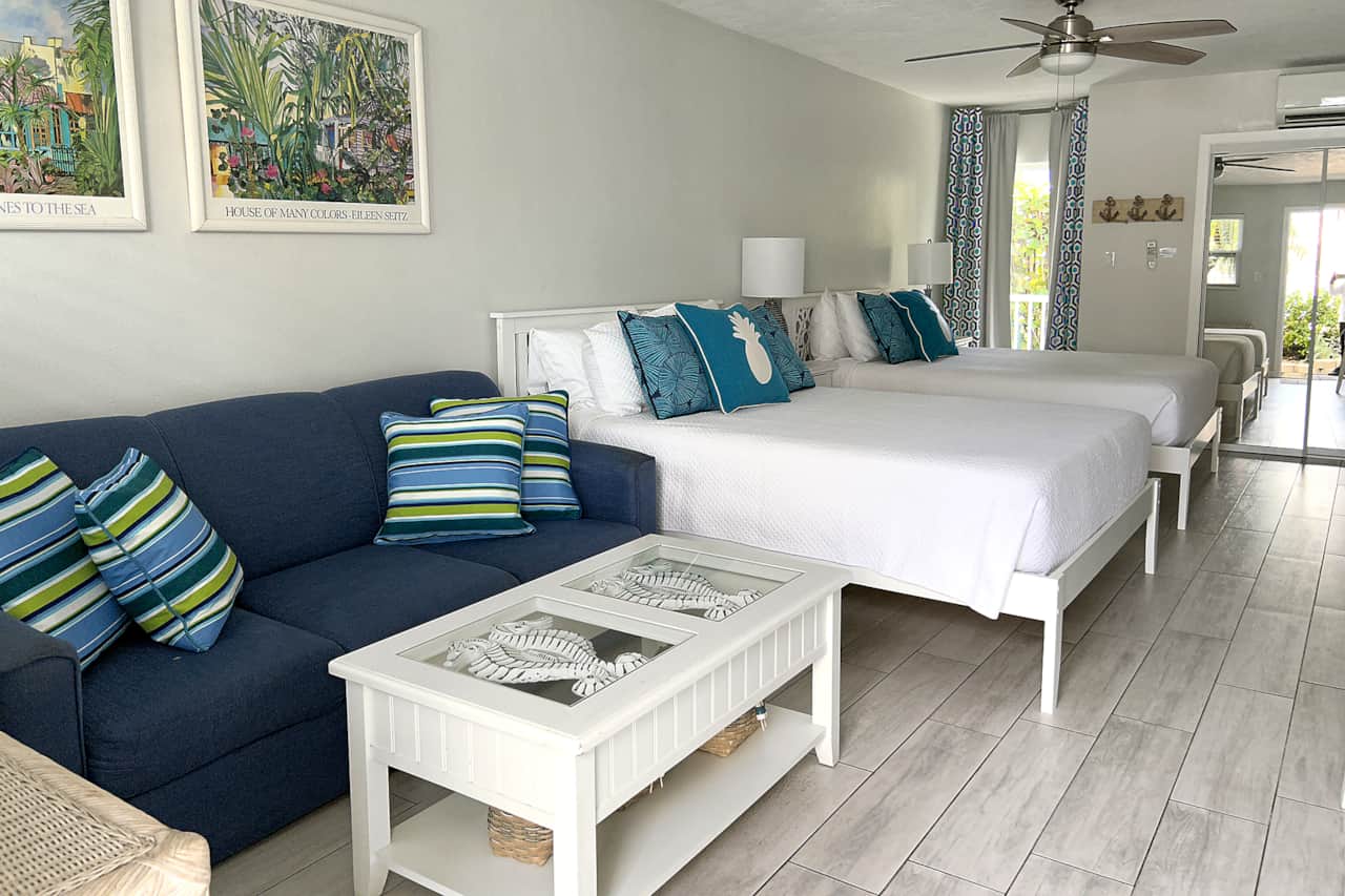 Unit #2 - Two Queen beds sleeps 4 people.         