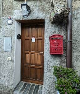 Holiday home entrance Rustico