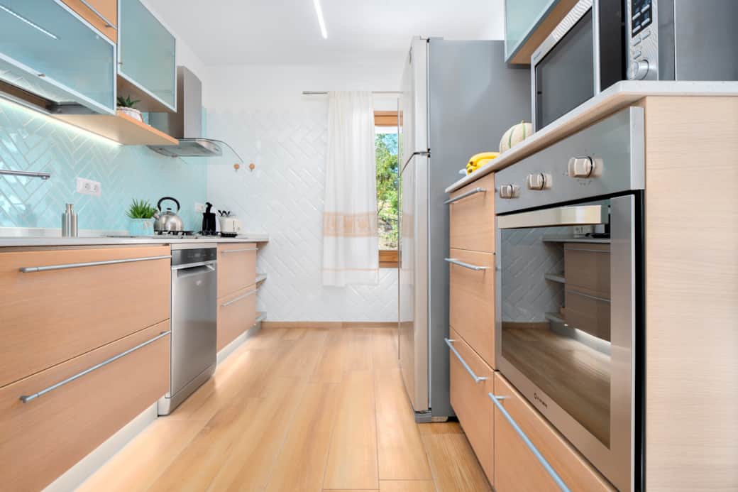 Villa Sardinia kitchen