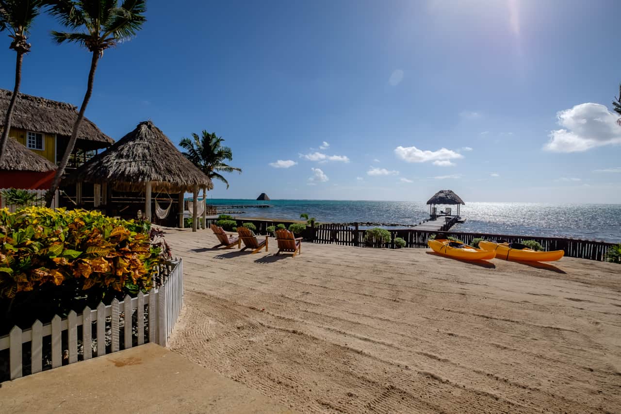 Beach has been filled and expanded since this photo was taken