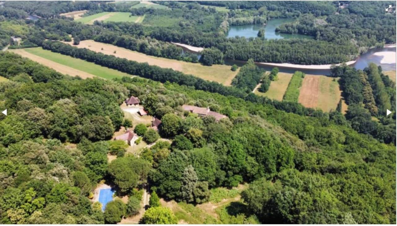 Dordogne Valley Aerial View