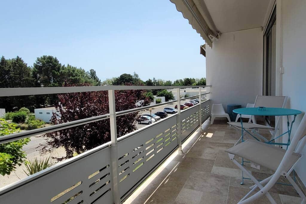 balcon sans vis à vis (Ouest)