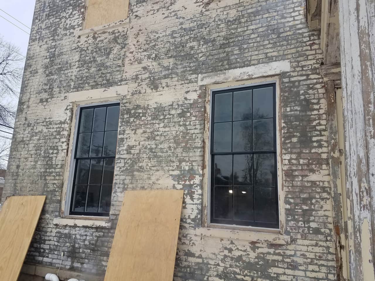 Windows restored and back in place