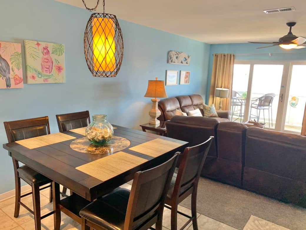 Dining room, Serenita Ora, Innerarity Townhomes, Perdido Key FL