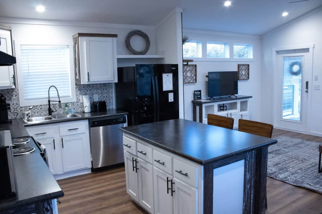 Spacious kitchen