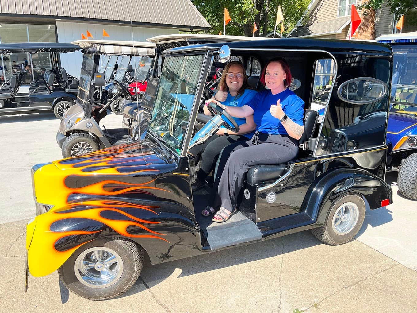 Golf Cart Rental in Clear Lake, Iowa