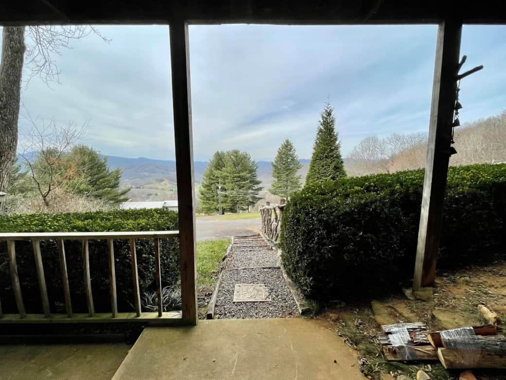 View from Bottom Porch