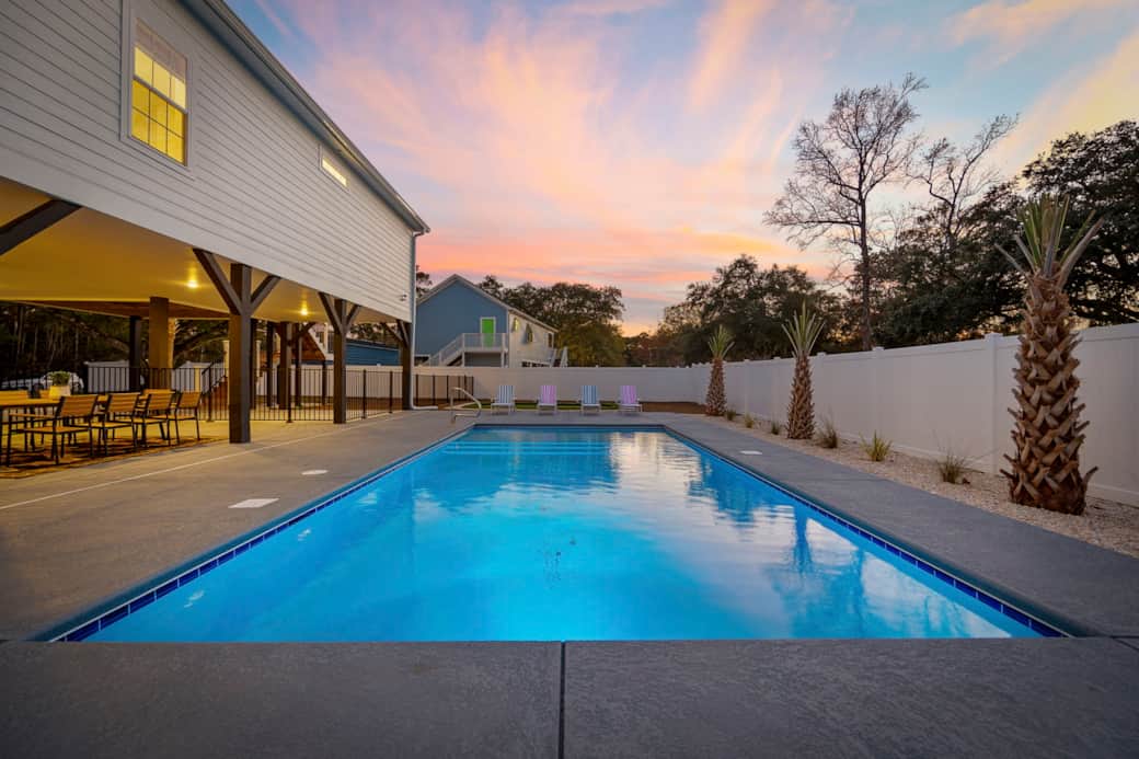 Heated and Chilled Private Pool