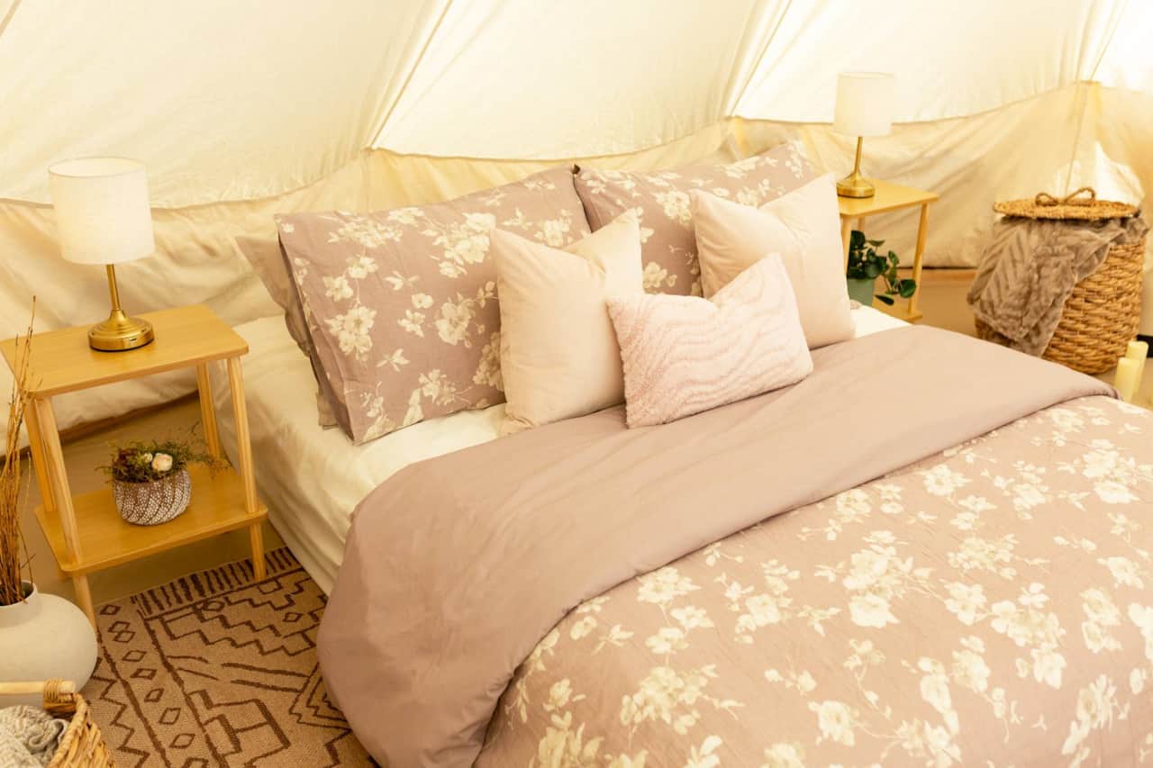 Soft Linens for a Restful Night Beneath the Trees