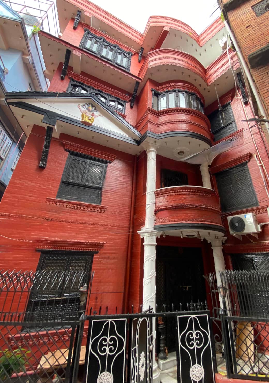 “Nest Heritage Home is built on 100-year-old land, using pure Nepali brick, handcrafted doors, windows, and beds. Every detail reflects authentic Nepali culture and timeless craftsmanship — a true heritage stay.”