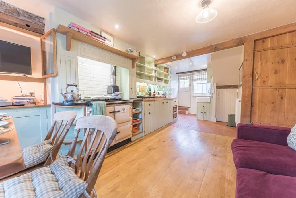" I successfully cooked our Christmas dinner with all the trimmings in the Rayburn!
Thank you again for our stay 
Alice, Nathan and Denver "
Festive feasts, warm kitchens and paws under the table — this is what Christmas at Borrans feels like.”
