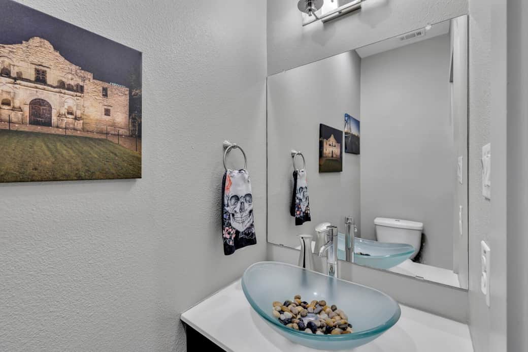 Enjoy convenience with a half bath located on the main floor.