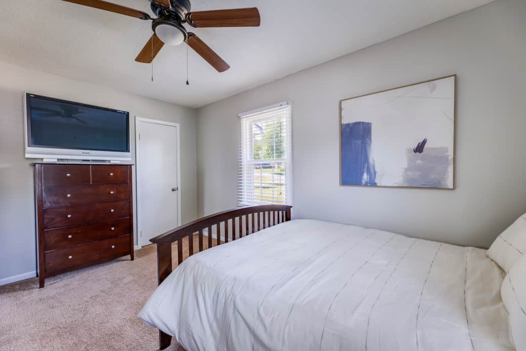 Bedroom 2 w/ Smart TV