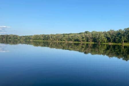 Beautiful view from the dock