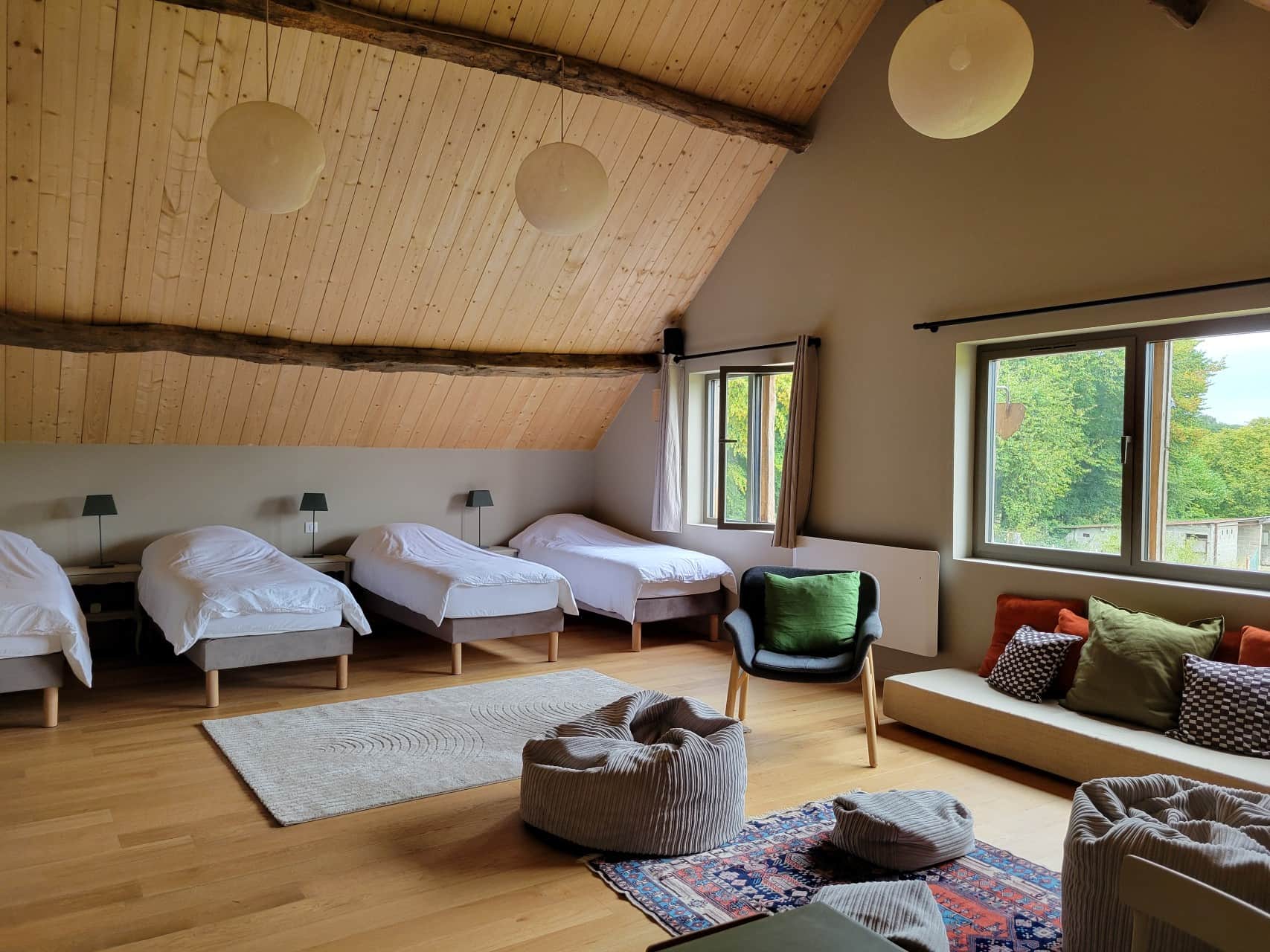 Salle de jeux pour les enfants - Gîte familial Normandie