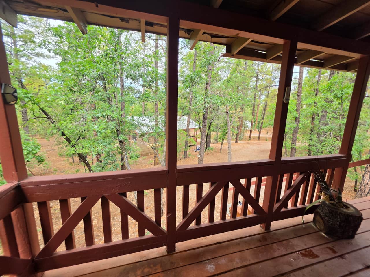 Cabin 8 View from Deck
