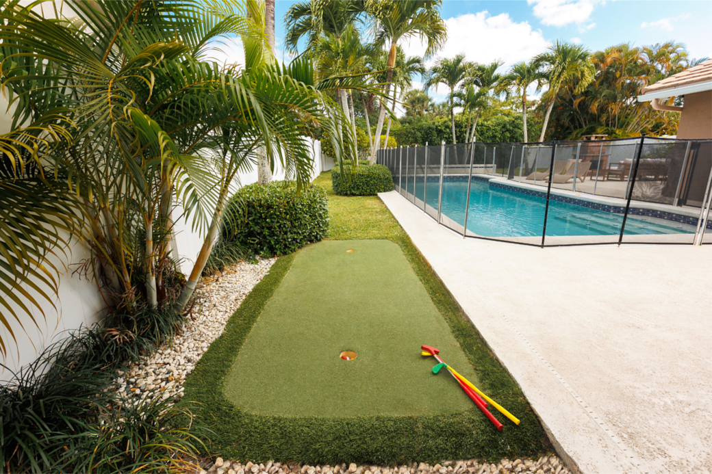 Our mini-golf area is designed for kids' entertainment, promising endless fun and excitement. We provide the balls and clubs for a hassle-free experience.