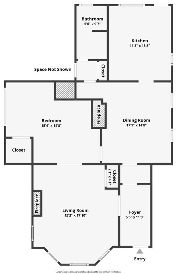 Floor Plan of Unit A. Owners storage area not accessible or visible on floor plan. 