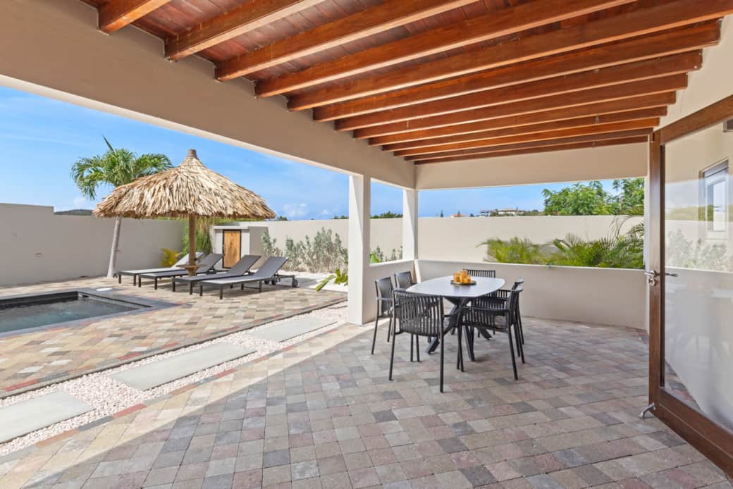 Porch of Villa Mina Luxe