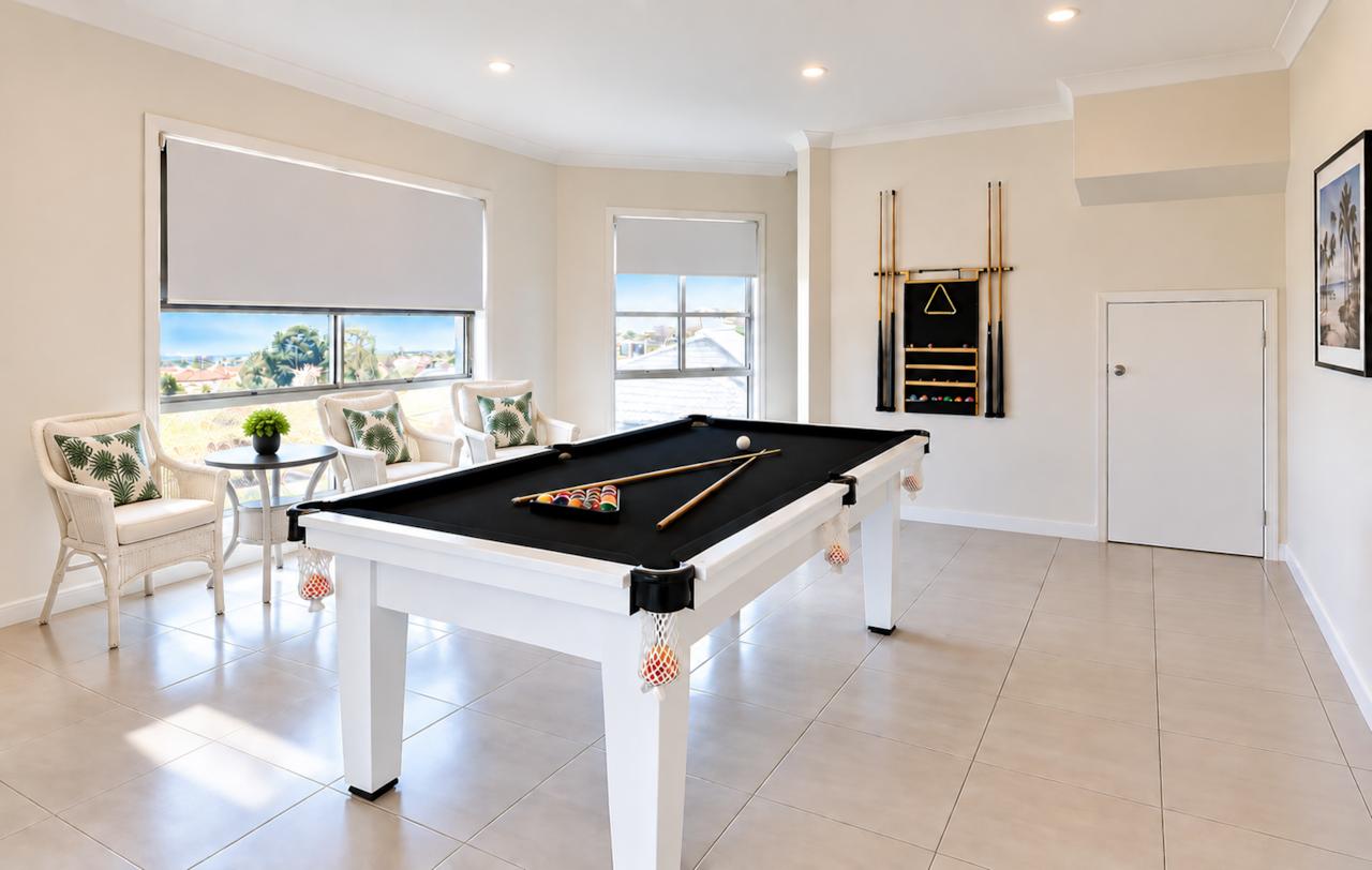 Game Room of Agape Holiday Rental Home near Wallaroo North Beach 