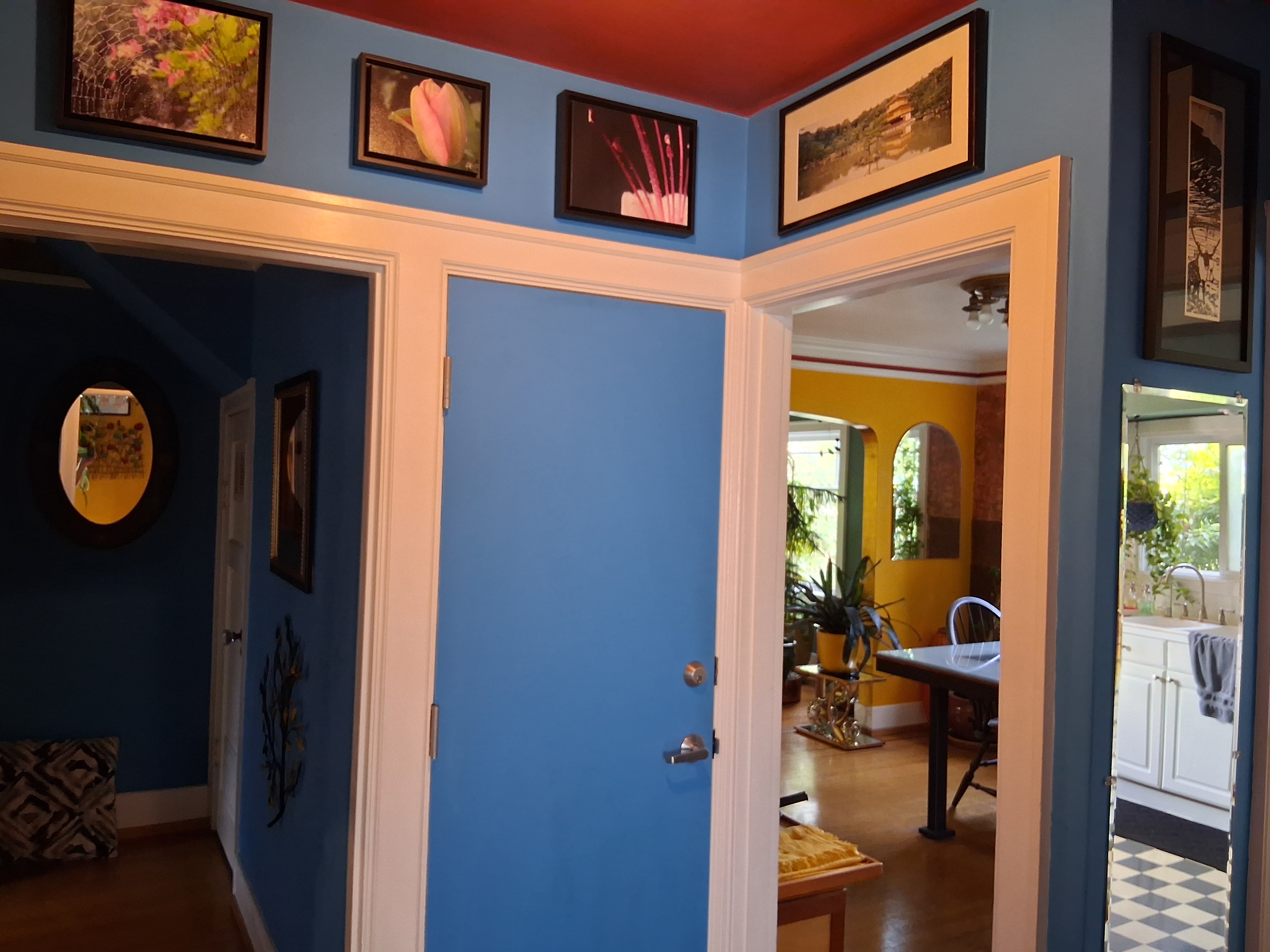 More artwork in the hallway