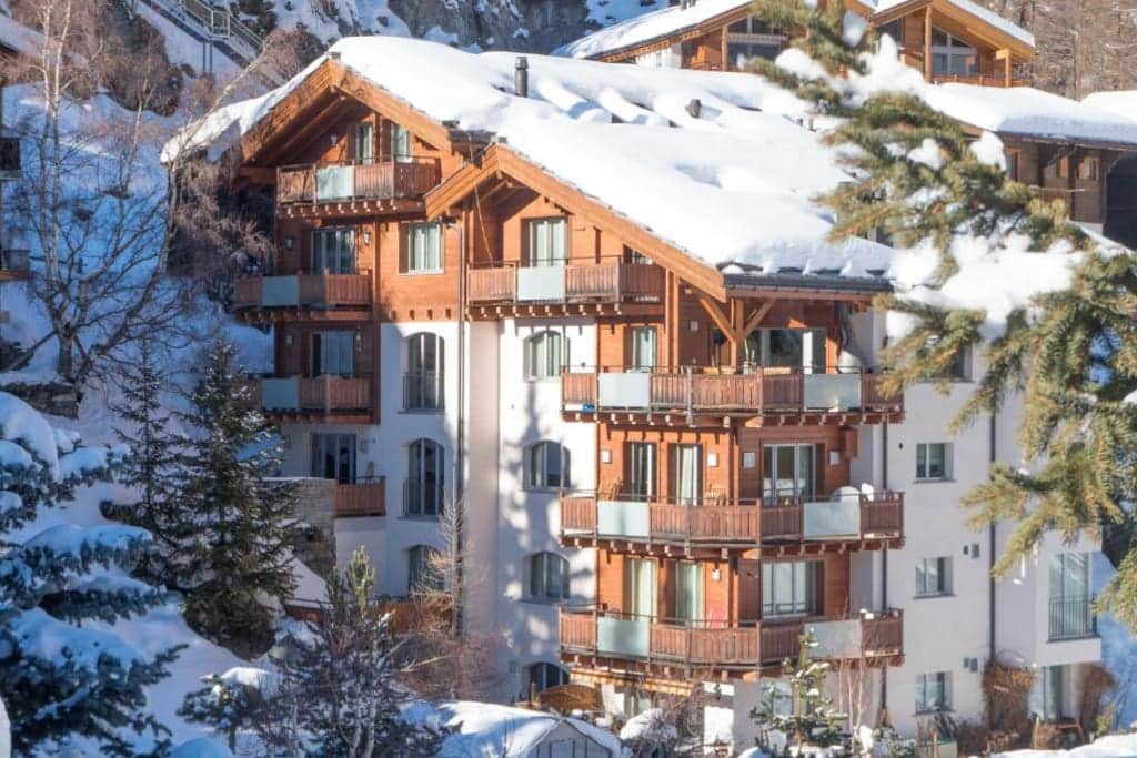 Haus Haro im Winter Südseite Haus Haro im Winter Südseite