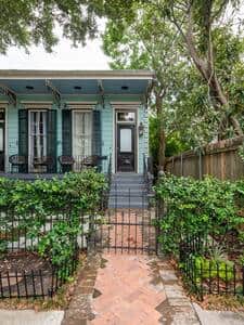 Follow the original cobblestone brick path to your front door