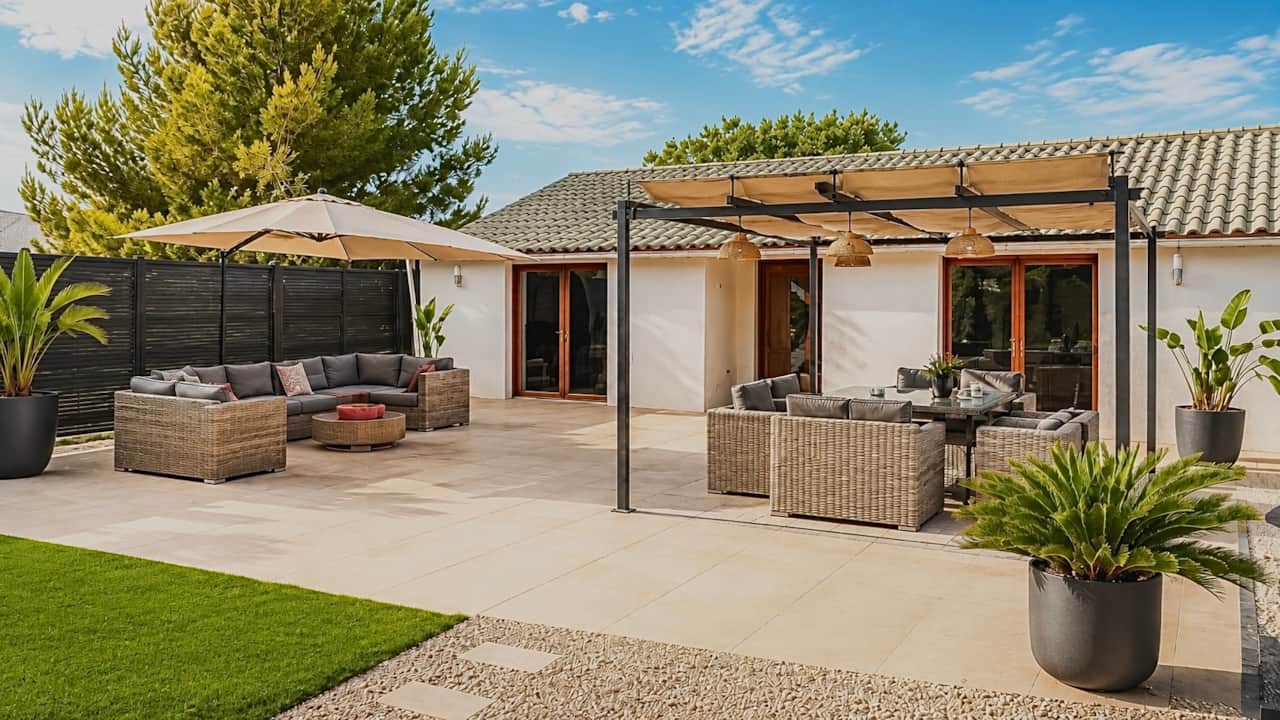 VILLA PALOMA Piscine chauffée avec terrasse jardin de 400m2
