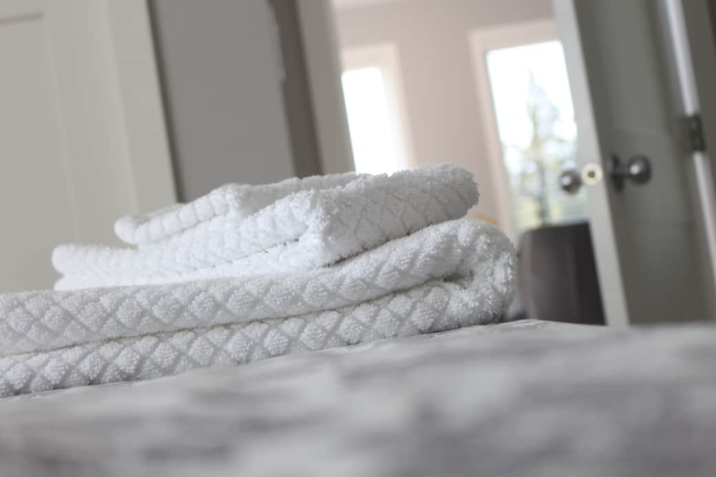 High end bedding and comfort