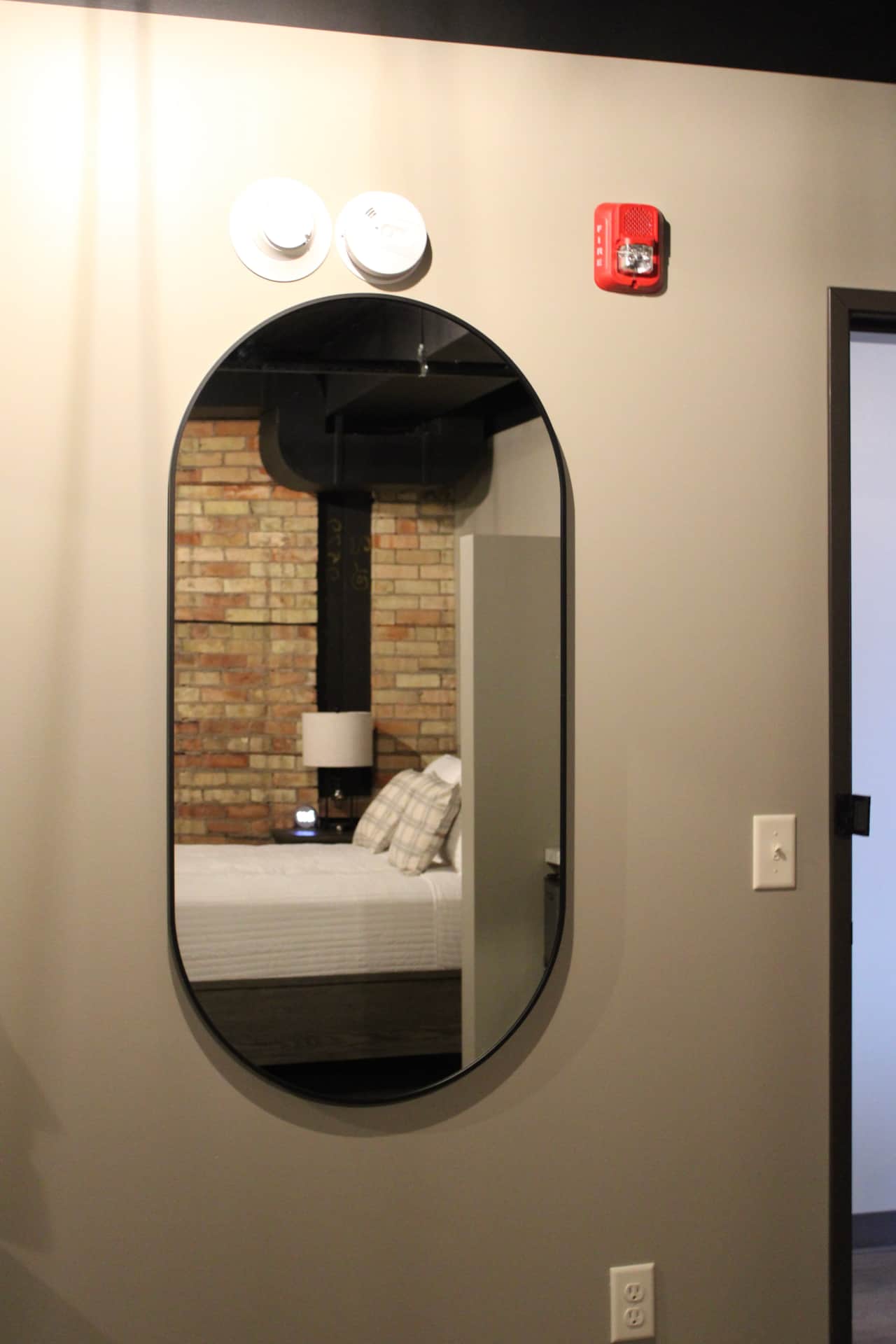 The Dalton, vanity mirror