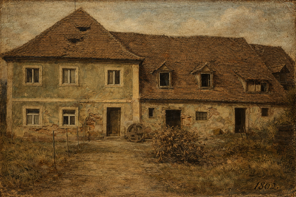 Gebäude um 1802