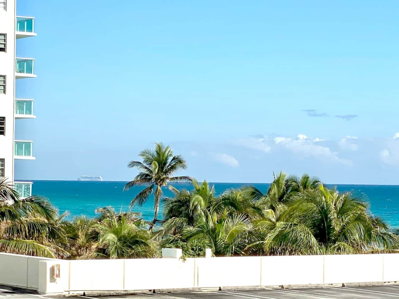View from balcony