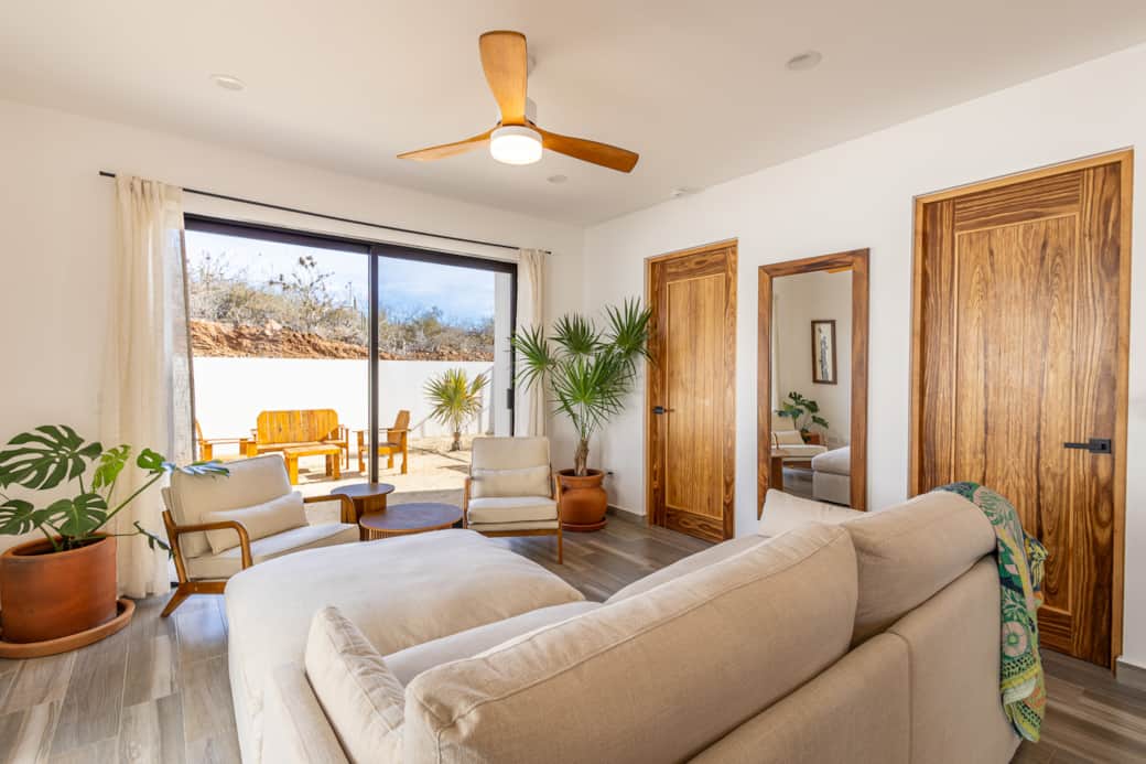Living room with lounge chairs