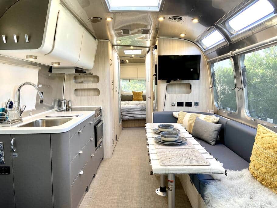main area couch and kitchen