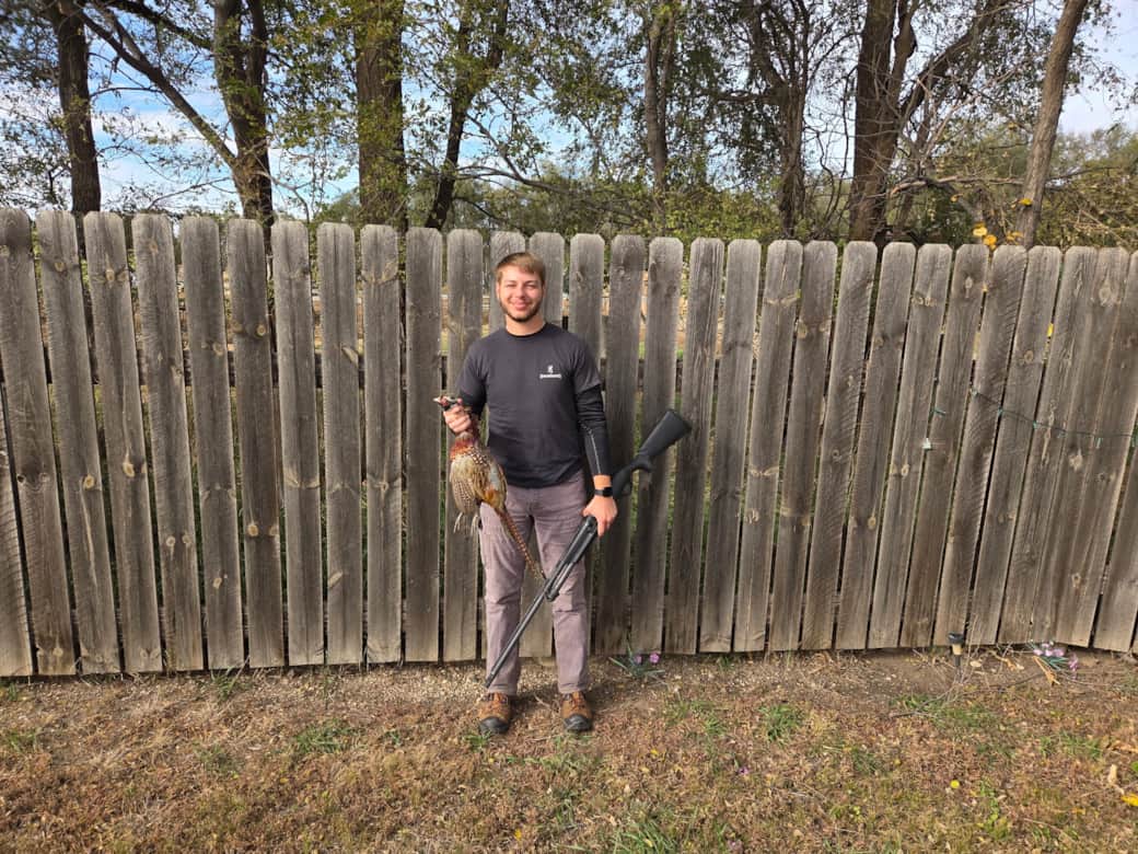 Jake has captured Calvert Creek longest shot with 90 yards.