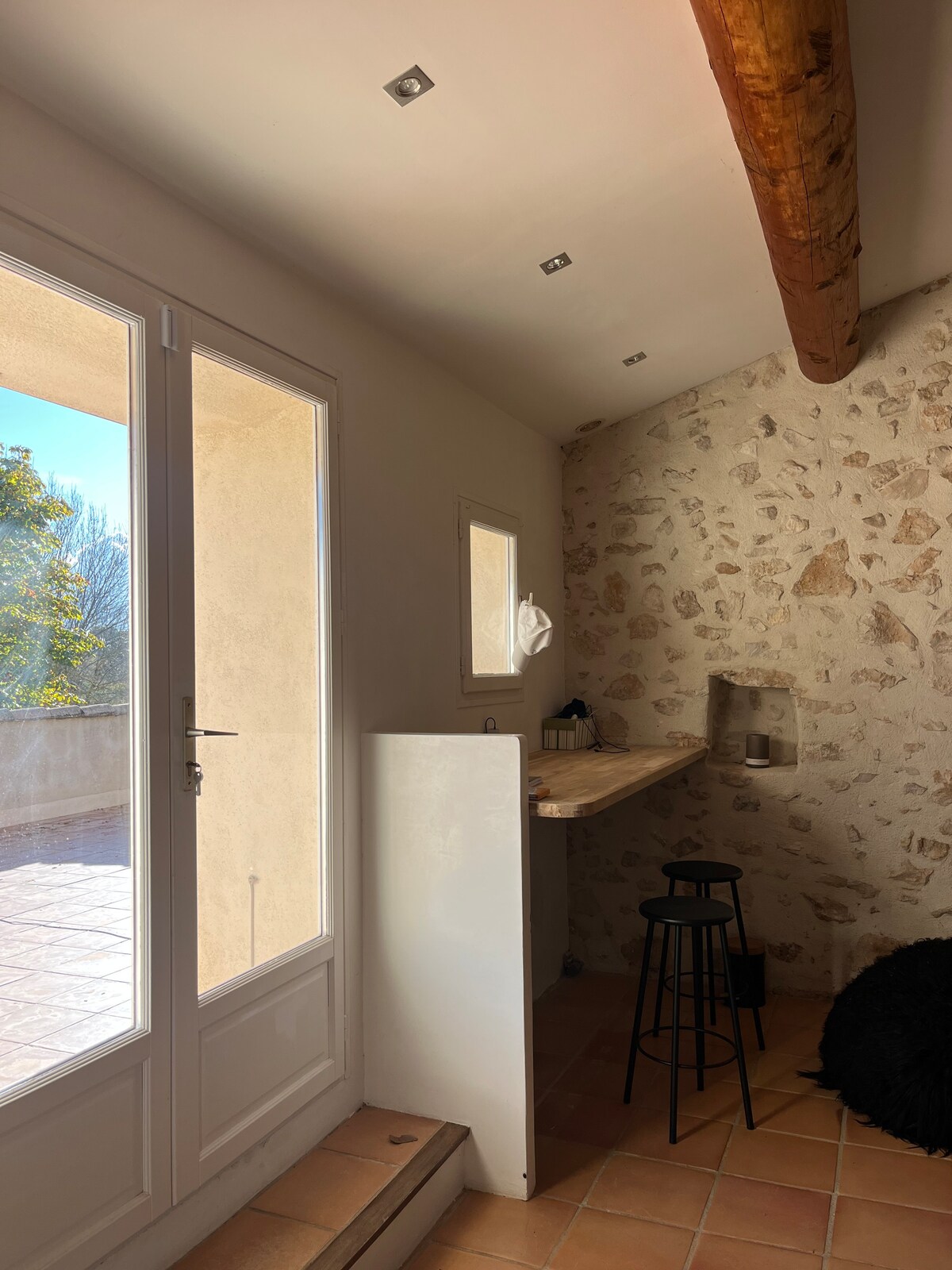 Provençal farmhouse & padel court swimming pool AC