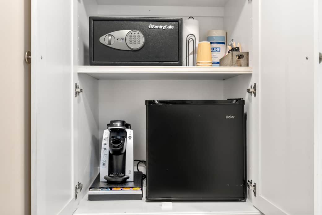 Coffee & Mini-fridge