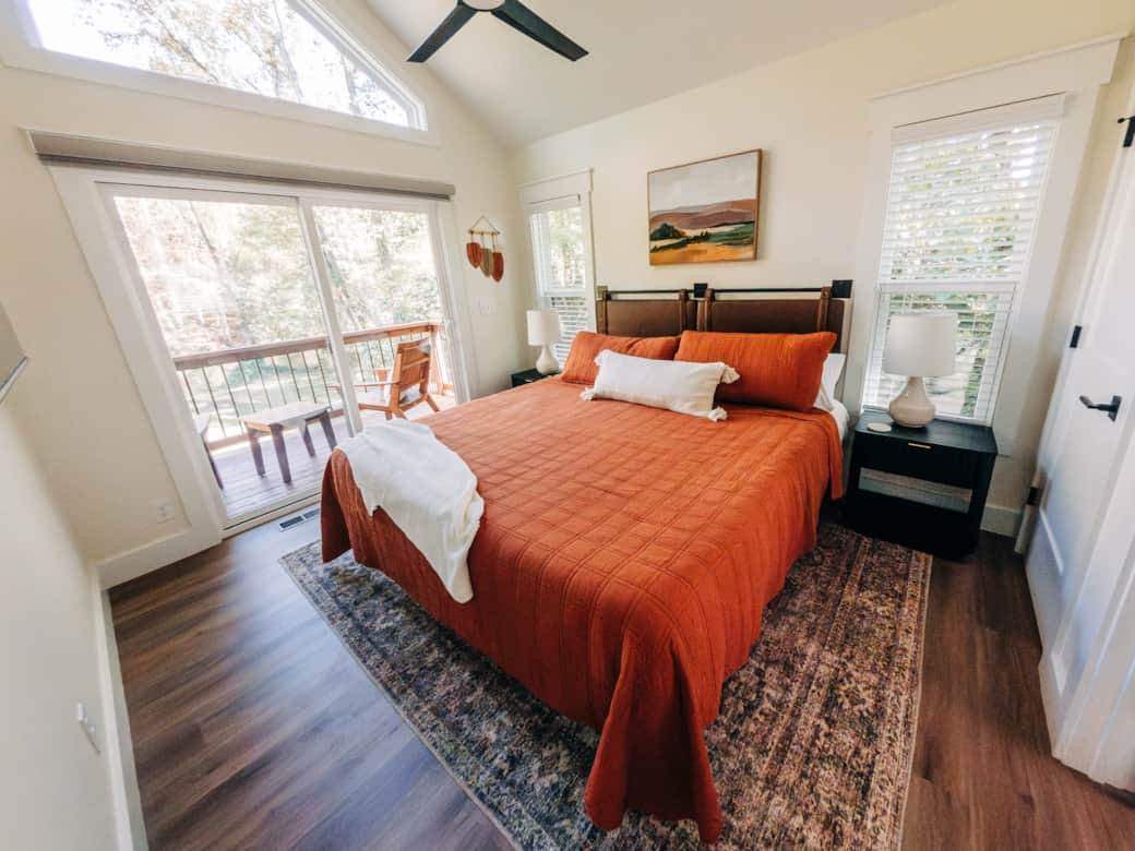 Upstairs King Master Suite Bedroom 3