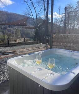 Sip your Prosecco in the comfort of your own personal hot tub