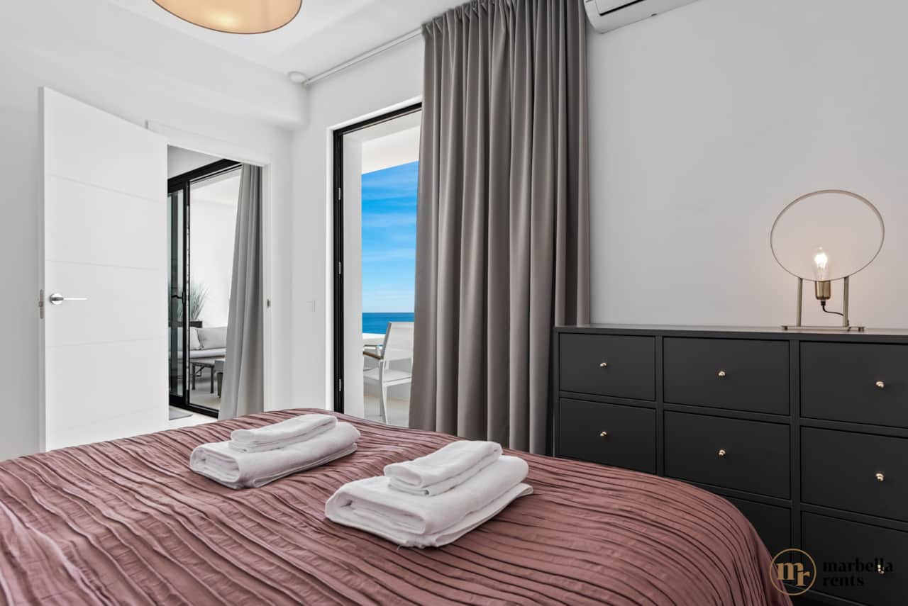 Bedroom with a view.
