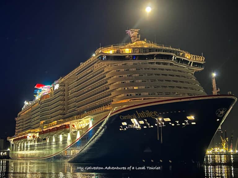 Carnival Jubilee sailing from Galveston