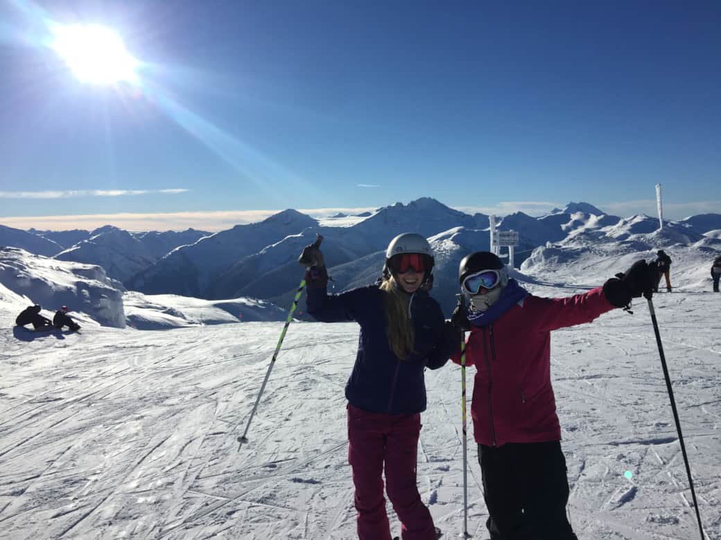 SKIING WHISTLER