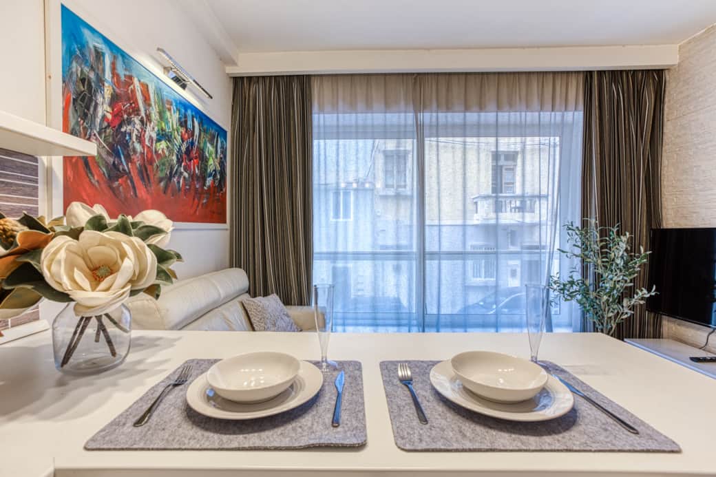 Bright open-plan studio